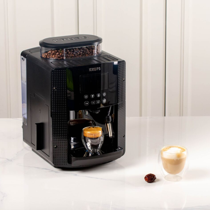 Espressor automat Krups Espresseria Automatic EA810870, 1450W, 15 bar, rezervor apa 1.6 l, rasnita 3 nivele, negru [10]