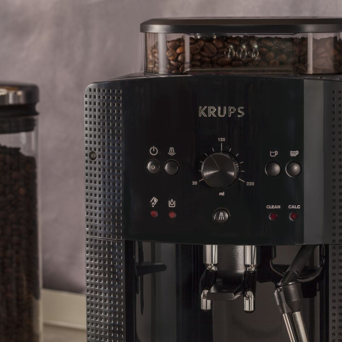 Espressor automat Krups Espresseria Automatic EA810870, 1450W, 15 bar, rezervor apa 1.6 l, rasnita 3 nivele, negru [8]