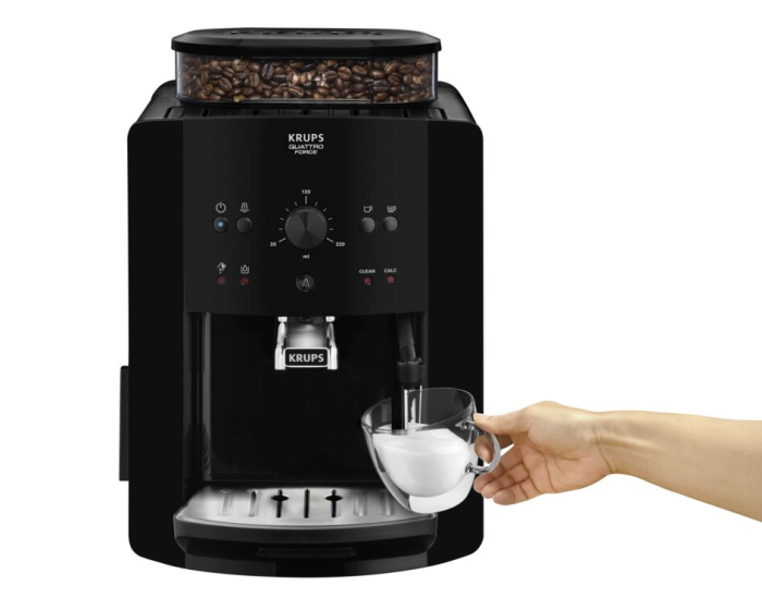 Espressor automat Krups Espresseria Automatic EA810870, 1450W, 15 bar, rezervor apa 1.6 l, rasnita 3 nivele, negru [3]
