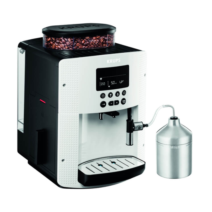 Espressor automat Krups Espresseria EA816170, 1450W, 15 bari, 3 trepte de temperatura, rezervor boabe 260g, rezervor apa detasabil 1.7L, duza capp [3]