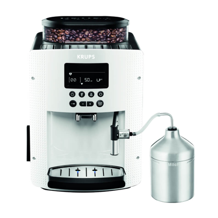 Espressor automat Krups Espresseria EA816170, 1450W, 15 bari, 3 trepte de temperatura, rezervor boabe 260g, rezervor apa detasabil 1.7L, duza capp [4]