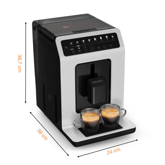 Espressor automat Krups Evidence Eco-Design EA897A10, 1450W, 8 retete, presiune 15 bari, One -Touch Cappuccino [4]