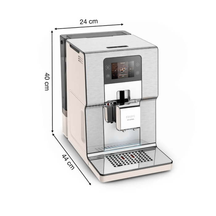 Espressor automat Krups Intuition Experience+ EA877A10, presiune 15 bari, peste 20 de retete, Milk Advanced Technology [6]