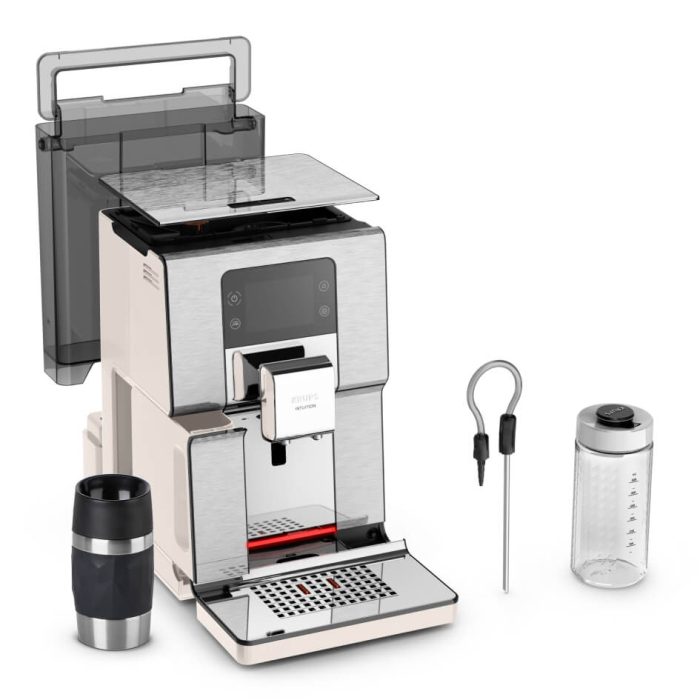 Espressor automat Krups Intuition Experience+ EA877A10, presiune 15 bari, peste 20 de retete, Milk Advanced Technology [5]