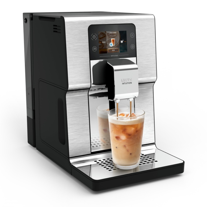 Espressor automat Krups Intuition Experience Hot&Cold EA879EE0, 1550 W, presiune 15 bari, capacitate rezervor apa 3 L, 13 trepte de macinare, tehnolog [11]