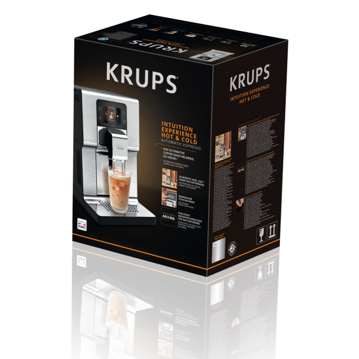 Espressor automat Krups Intuition Experience Hot&Cold EA879EE0, 1550 W, presiune 15 bari, capacitate rezervor apa 3 L, 13 trepte de macinare, tehnolog [14]
