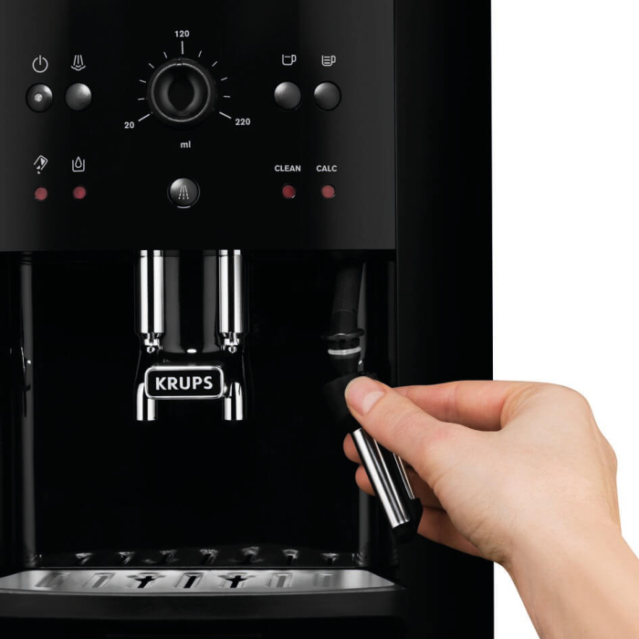 Espressor automat Krups Picto Arabica EA811010, 1450W, 15 bari, 1.7L, rasnita 3 nivele, Negru [4]