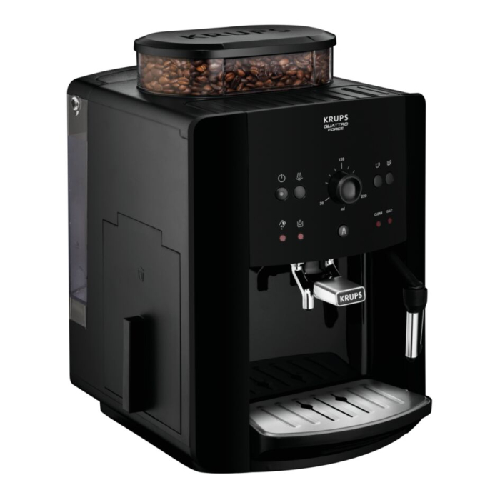 Espressor automat Krups Picto Arabica EA811010, 1450W, 15 bari, 1.7L, rasnita 3 nivele, Negru [2]
