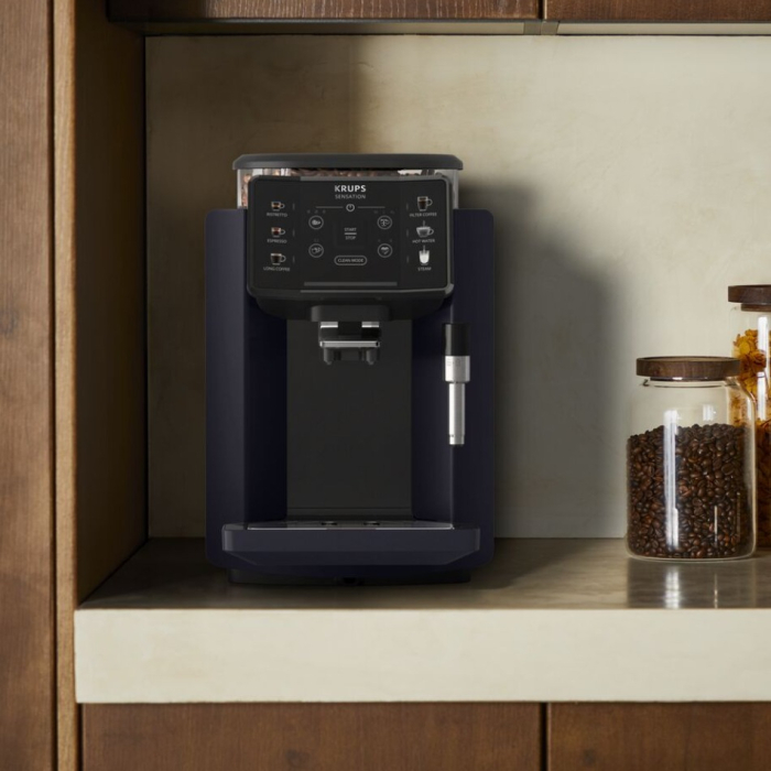 Espressor automat Krups Sensation EA910B10, 1450W, 15 bari, 5 retete, ecran tactil, rezervor cafea 260g, duza de abur, Sistem Thermoblock Compact, n [11]