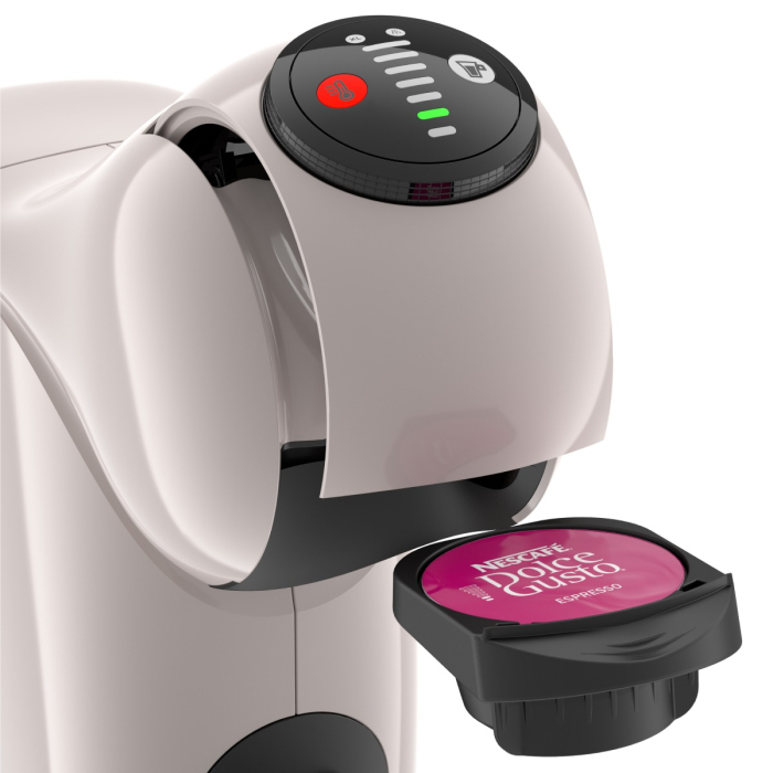 Espressor cu capsule Krups NESCAFÉ® Dolce Gusto® Genio S KP243AF0, 1500W, 15 bari, rezervor 0.8L, functie XL, peste 30 de retete calde si reci,  [5]