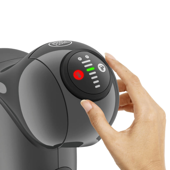 Espressor cu capsule Krups NESCAFÉ® Dolce Gusto® Genio S KP243B10, 1500W, 15 bari, rezervor 0.8L, functie XL, peste 30 de retete calde si reci,  [6]