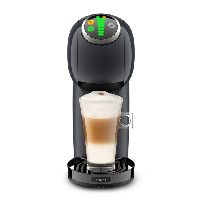 Espressor cu capsule Krups NESCAFÉ® Dolce Gusto® Genio S Plus KP340B10, 1500W, 15 bari, functie Hot & Cold, gri [5]