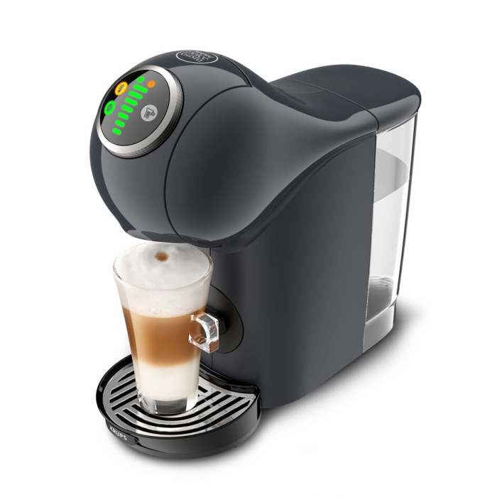 Espressor cu capsule Krups NESCAFÉ® Dolce Gusto® Genio S Plus KP340B10, 1500W, 15 bari, functie Hot & Cold, gri [6]