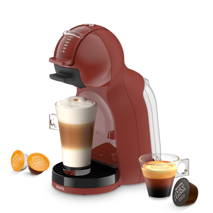 Espressor cu capsule Krups NESCAFÉ® Dolce Gusto® Mini Me 2 KP1435F0, 1600 W, 15 bari presiune, rezervor apa 0.8 L, oprire automata, rosu [8]