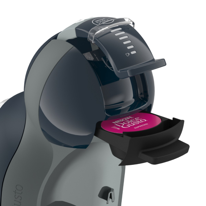 Espressor cu capsule Krups NESCAFÉ® Dolce Gusto® Mini Me 2 KP143BF0, 1600 W, 15 bari presiune, rezervor apa 0.8 L, oprire automata, gri & albastru [10]