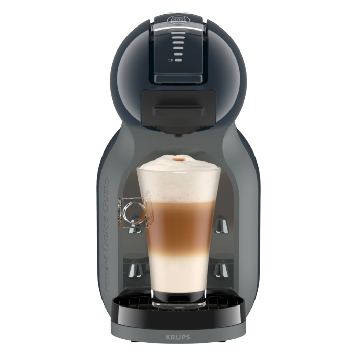 Espressor cu capsule Krups NESCAFÉ® Dolce Gusto® Mini Me 2 KP143BF0, 1600 W, 15 bari presiune, rezervor apa 0.8 L, oprire automata, gri & albastru [8]