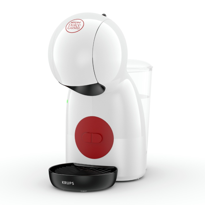 Espressor cu capsule Krups NESCAFÉ® Dolce Gusto® Piccolo XS KP1A0131, 1600W, 15 bari, rezervor apa 0.8L, bauturi reci & calde, alb & rosu [5]