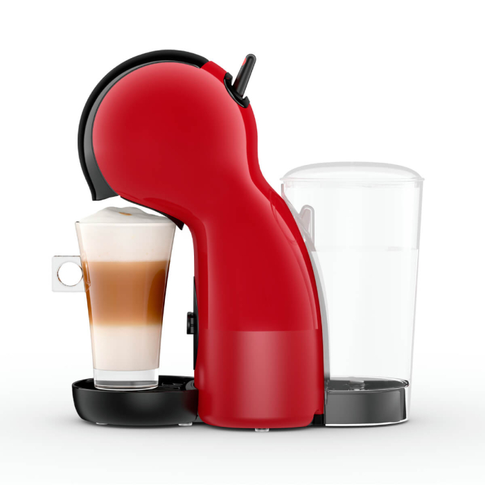 Espressor cu capsule Krups NESCAFÉ® Dolce Gusto® Piccolo XS KP1A3510, 1600W, 15 bari presiune, capacitate rezervor 0.8 L, functie Eco, negru & rosu [3]