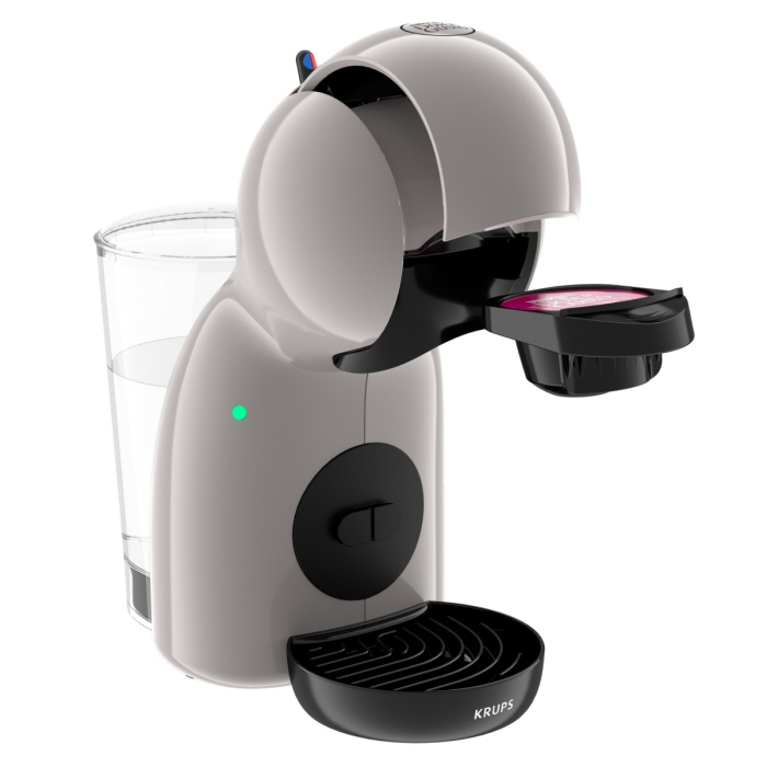 Espressor cu capsule Krups NESCAFÉ® Dolce Gusto® Piccolo XS KP1A3AF0, 1600W, 15 bari, rezervor apa 0.8L, bauturi reci & calde, gri [8]