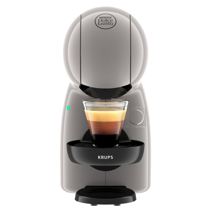 Espressor cu capsule Krups NESCAFÉ® Dolce Gusto® Piccolo XS KP1A3AF0, 1600W, 15 bari, rezervor apa 0.8L, bauturi reci & calde, gri [11]