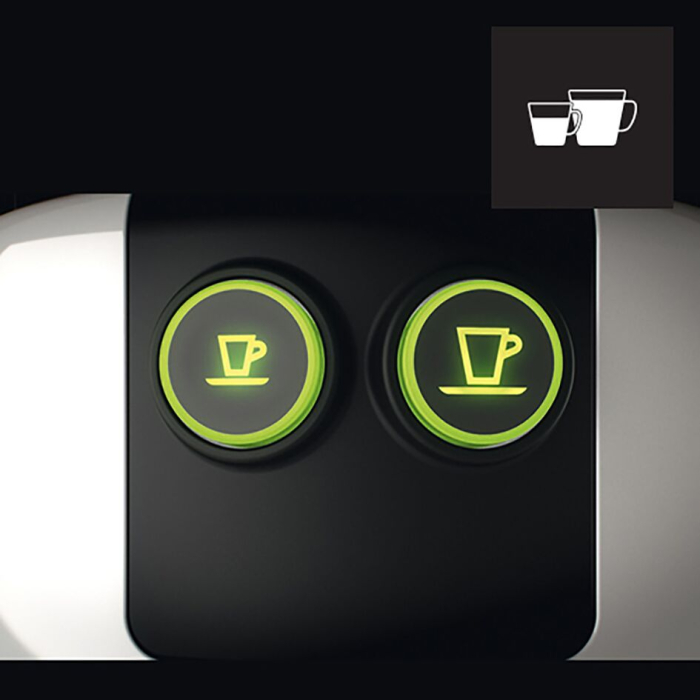 Espressor cu capsule Nespresso by Krups Inissia Red XN100510, 1260 W, 19 bari, 0.7 l, rosu  [5]