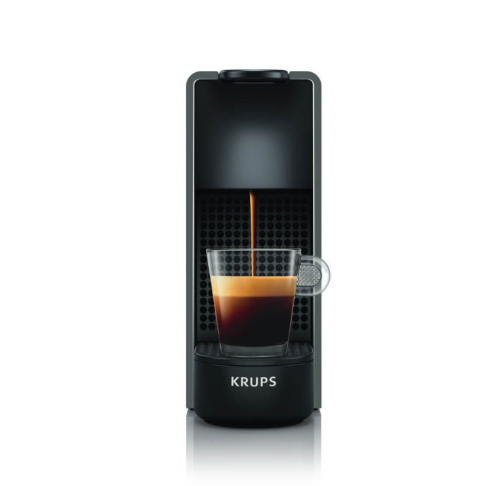 Espressor cu capsule Nespresso Essenza Mini by Krups XN110B10, 1310 W, 0.6 L, 19 bari, gri inchis [4]