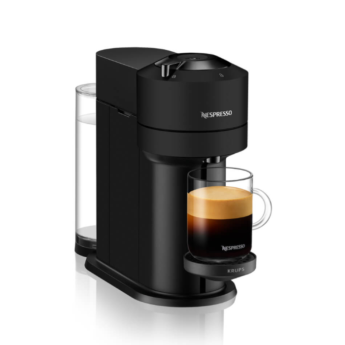 Espressor cu capsule Nespresso Vertuo Next by Krups XN910N10, 1500W, 15 bari, rezervor 1.1 L, conectivitate smartphone, negru mat [4]