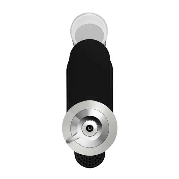 Espressor cu capsule Nespresso Vertuo Next by Krups XN911B10 + Aeroccino, 1500 W, 1.1 L, 12 capsule cadou, gri deschis & negru [12]