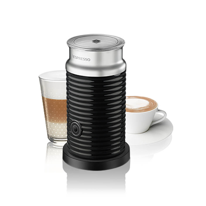 Espressor cu capsule Nespresso Vertuo Next by Krups XN911B10 + Aeroccino, 1500 W, 1.1 L, 12 capsule cadou, gri deschis & negru [13]