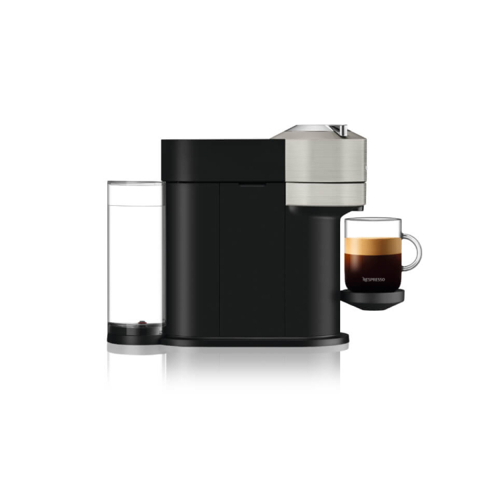 Espressor cu capsule Nespresso Vertuo Next by Krups XN911B10 + Aeroccino, 1500 W, 1.1 L, 12 capsule cadou, gri deschis & negru [6]