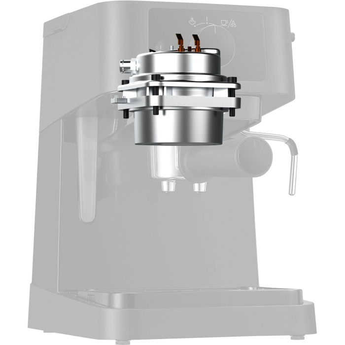 Espressor manual DeLonghi EC230.BK, 1100 W, 15 bar, 1 l, 24 cm, 30 cm, 36 cm, 1 m, 2 cafele simultan, negru [7]