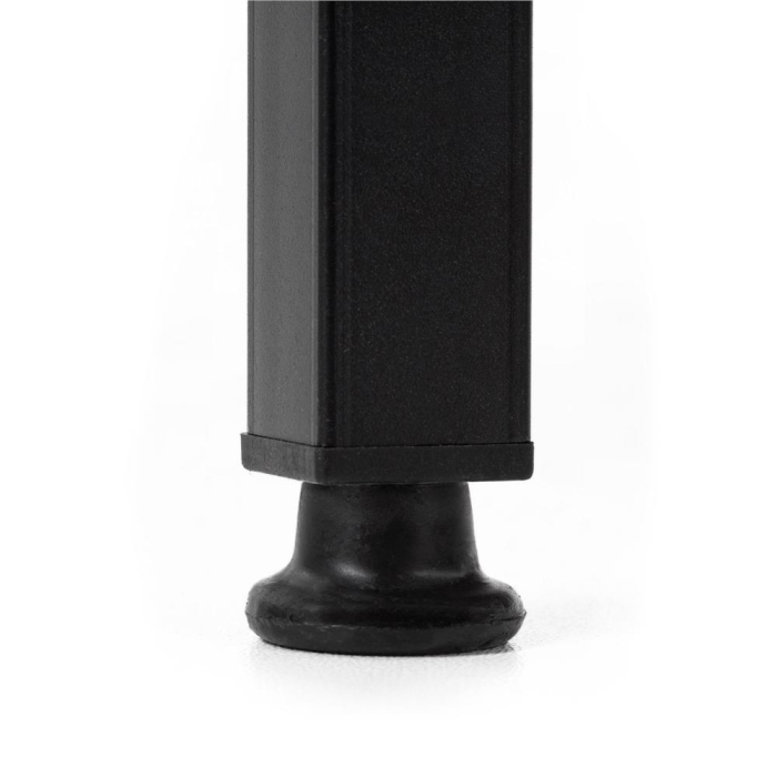 Etajera cu 4 polite din MDF si cadru metalic, stil industrial, 60x28x124.5 cm, maro inchis si negru [9]