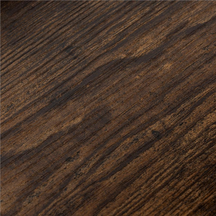 Etajera cu 4 rafturi, metal si MDF, stil industrial, 56x34x138 cm, maro inchis si negru [11]