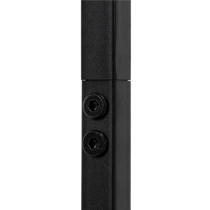 Etajera cu 6 rafturi din metal si MDF, 60x20x113 cm, negru si maro [15]