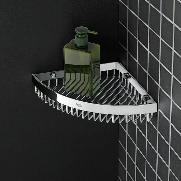 Etajera dus de colt Grohe Selection Cube crom lucios [3]