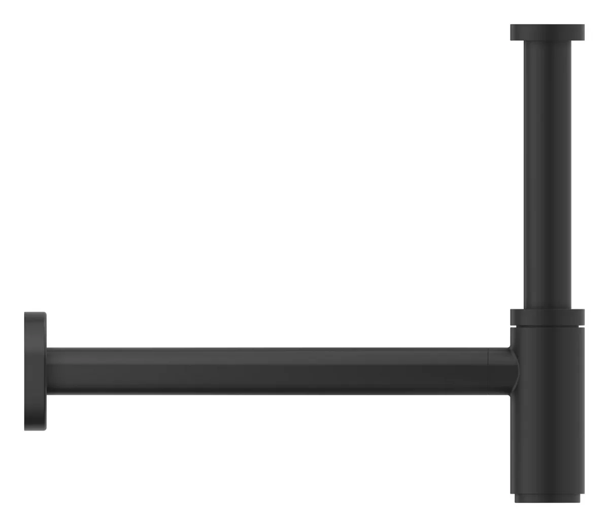 Evacuare lavoar Grohe 29509KF0, universala, 1 1/4'', reglabila, slid curatare, otel, mat, negru [4]