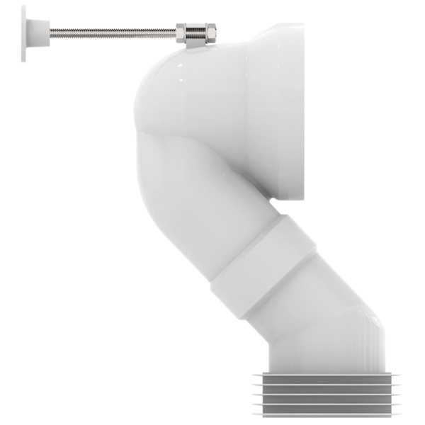 Evacuare vas WC Ideal Standard, verticala, ABS, alb, T682067 [2]