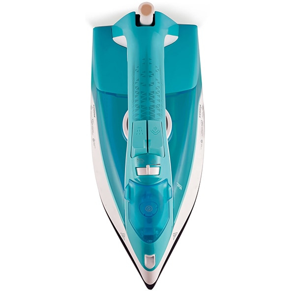 Fier de calcat BEKO SIM3122T, 2200W, 110g/min, 240 ml, talpa ceramica, alb-turcoaz [4]