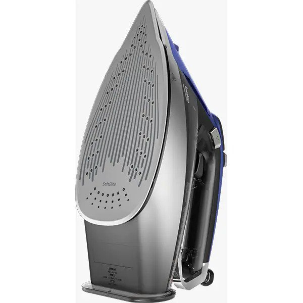 Fier de calcat BEKO SPA9130B, 3000W, 280g/min, 350ml, talpa SoftGlide, Albastru-Negru [3]