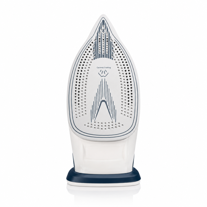 Fier de calcat cu abur HAEGER ULTRA STEAM, Talpa ceramica, 2800W, Jet abur pana la 80g/min, Sistem anti-calcar si anti-picurare, Abur vertical, functie auto-curatare, albastru [3]