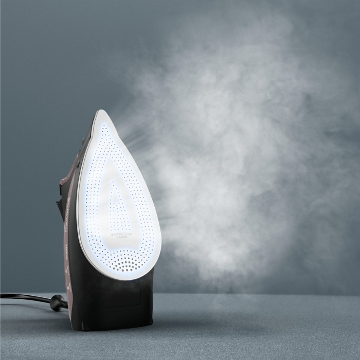Fier de calcat cu abur Rowenta Rowenta Express DW4345D1. 2600 W, jet de abur 200 g/min, abur variabil 0-40 g/min, rezervor apa 250 ml, talpa Microsteam 350 Laser, functie antipicurare, abur vertical,  [8]