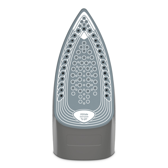 Fier de calcat cu abur Tefal Express Steam FV2847E0, 2400 W, jet de abur 160 g/min, abur variabil 0-35 g/min, rezervor apa 270 ml, talpa ceramica Ceri [5]