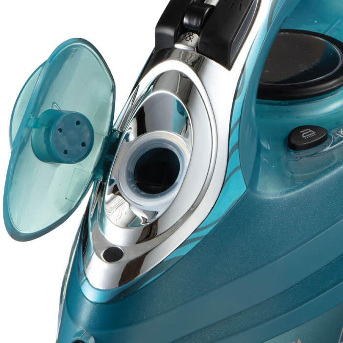 Fier de calcat Russell Hobbs PowerSteam Ultra Coconut Smooth, talpa ceramica, abur puternic, rezervor 350ml, alb [2]