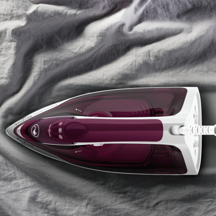 Fier de calcat Tefal Express Steam FV2835E0, 2400W, Jet de abur 160 g/min, abur variabil 0-35 g/min, 270 ml, violet [4]