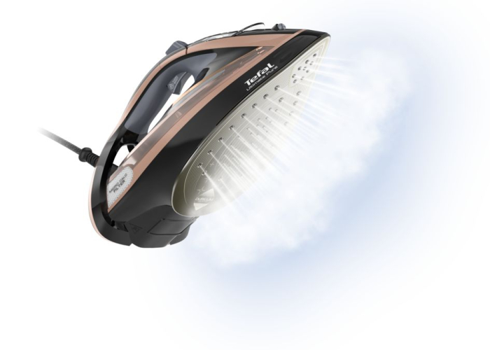 Fier de calcat Ultimate Pure FV9867E0, tehnologie exclusiva Micro-Calc Filter, 3000 W, jet de abur 260 g/min, Durilium AirGlide AutoClean, roz & negr [7]