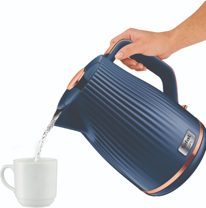 Fierbator apa Loft KO251430, 2400 W, filtru anti-calcar, 1.7 L, plastic, albastru [3]