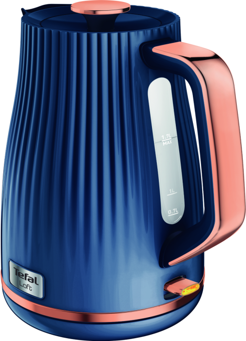 Fierbator apa Loft KO251430, 2400 W, filtru anti-calcar, 1.7 L, plastic, albastru [2]