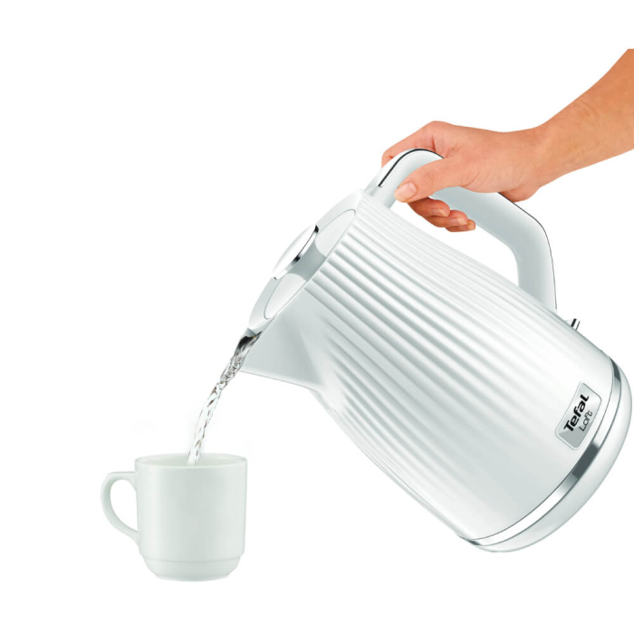 Fierbator apa Tefal Loft KO250130, 2400W, 1.7 L, filtru anti-calcar, indicator luminos, alb [8]