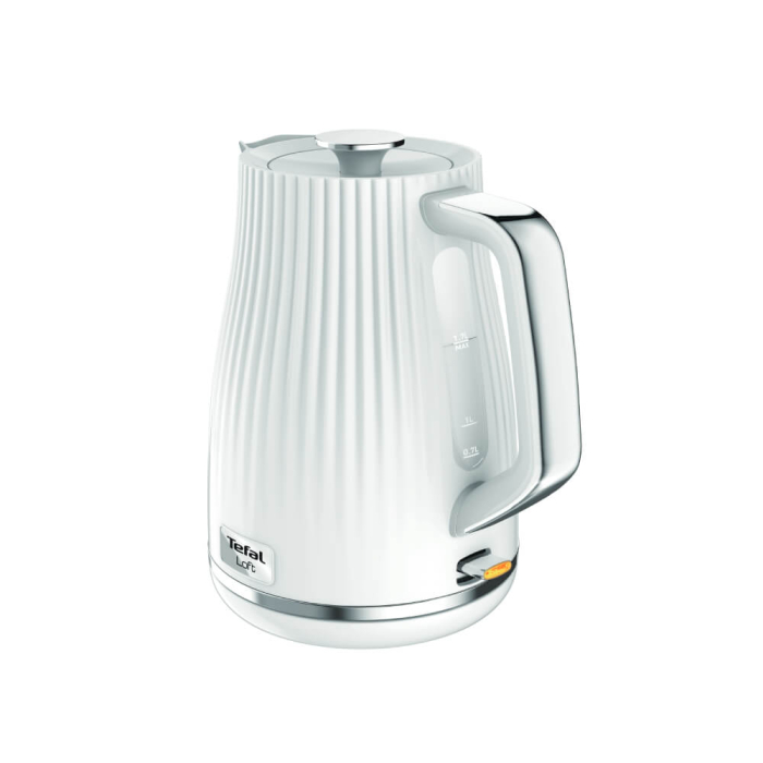 Fierbator apa Tefal Loft KO250130, 2400W, 1.7 L, filtru anti-calcar, indicator luminos, alb [4]