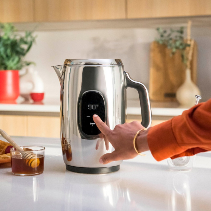 Fierbator apa Tefal Majestuo KI883D10, 2400W, 1.5L, filtru anticalcar detasabil, indicator nivel apa, baza rotativa 360°, indicator luminos, al [11]